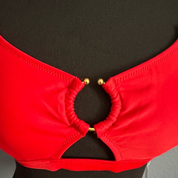 Brand New Catalina red bikini top - Picture 6 of 7
